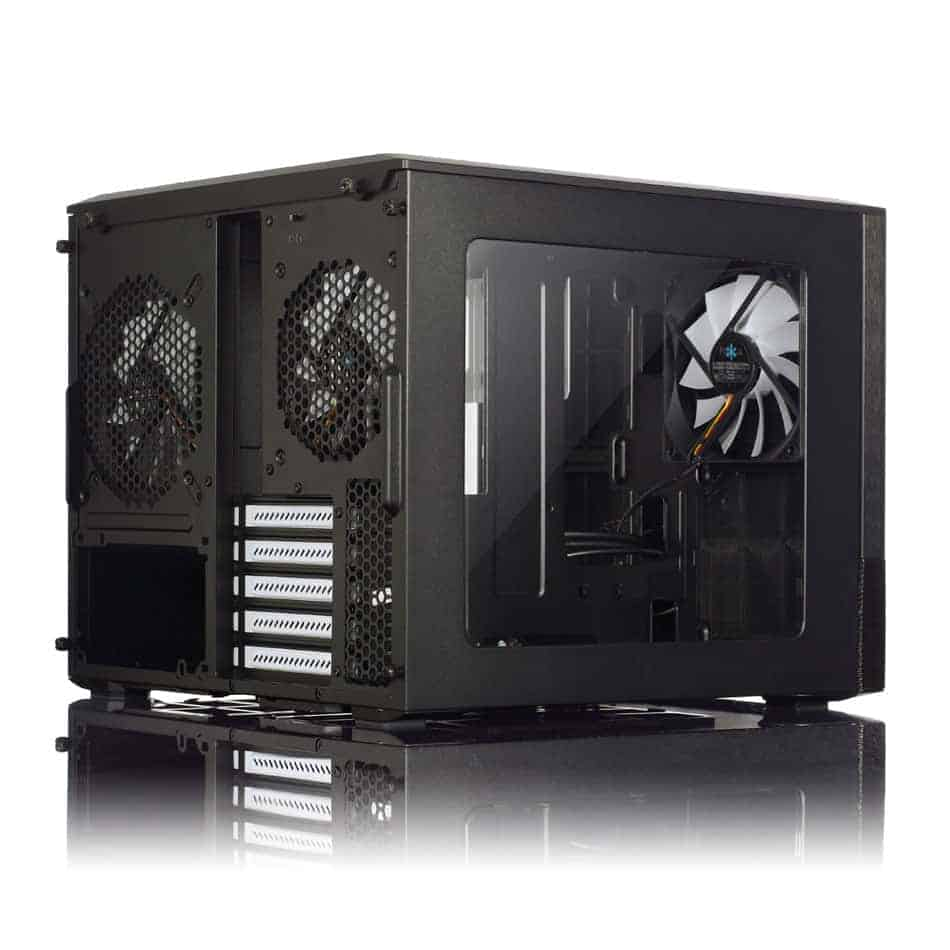 (image for) Fractal Design Node 804 Black Micro-ATX Cube Case